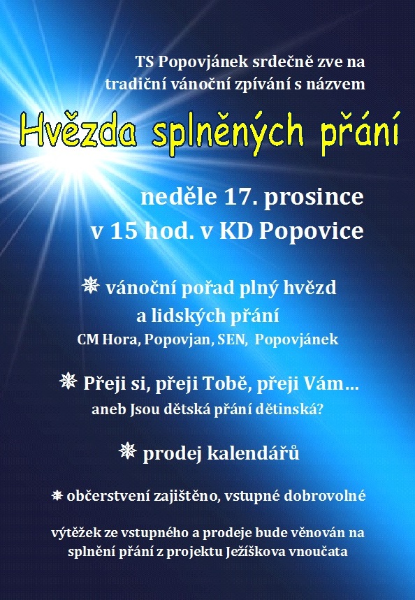 plakát zpívání 2017
